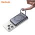 Mcdodo MC-8361 Magnetic Power Bank 5000mAh with Screen Slim Metal Rotating Stand 20W Fast Charging Design for Office/Home Use - Black